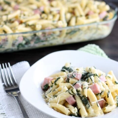 Ham & Cheese Pasta Bake