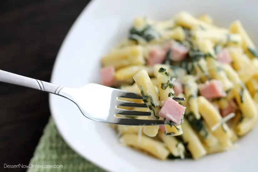 Ham & Cheese Pasta Bake