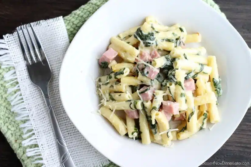 Ham & Cheese Pasta Bake