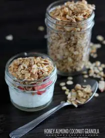 Honey Almond Coconut Granola