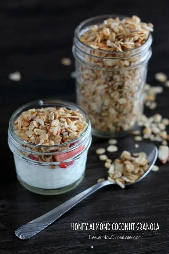 Honey Almond Coconut Granola