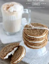 Root Beer Float Cookies