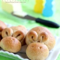 Whole Wheat Easter Bunny Rolls