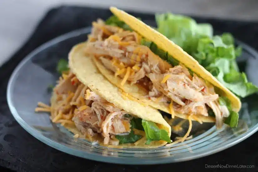 Crockpot Chicken Ranch Tacos2