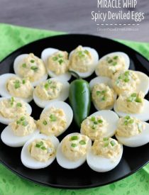 MIRACLE WHIP Spicy Deviled Eggs