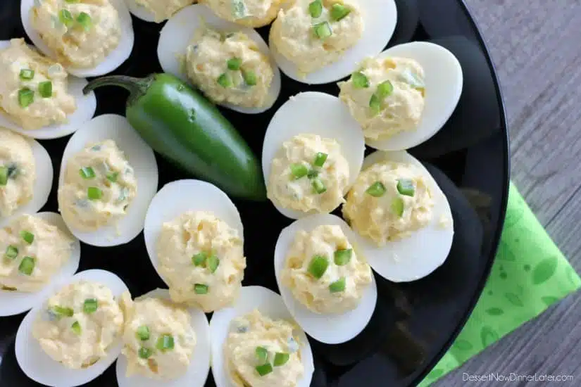 MIRACLE WHIP Spicy Deviled Eggs