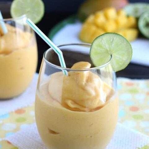 Mango Colada Mocktail