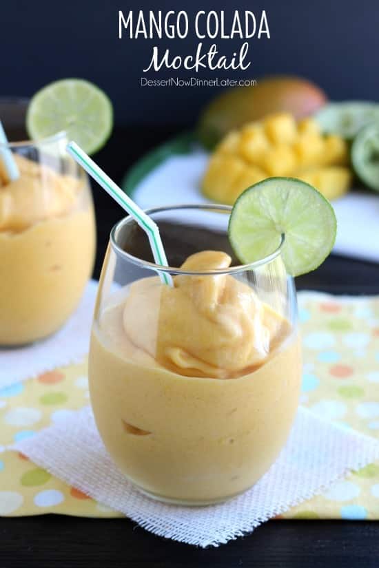 Mango Colada Mocktail