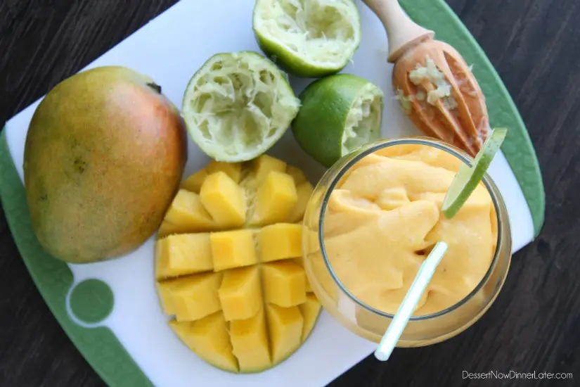 Mango Colada Mocktail