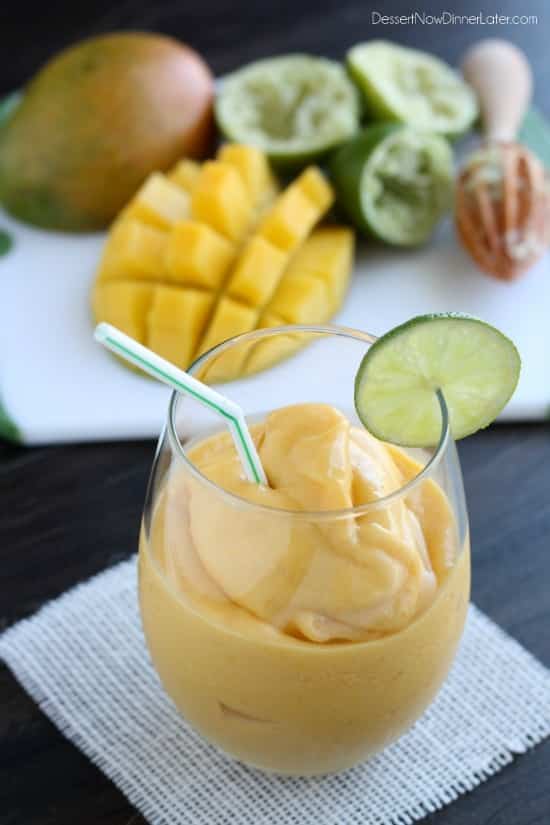 Mango Colada Mocktail