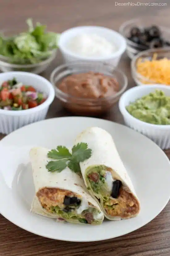 Seven Layer Burritos