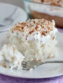 Coconut Cream Poke Cake