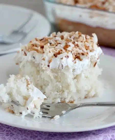 Coconut Cream Poke Cake