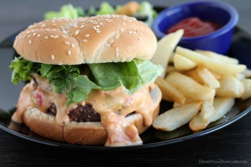 Queso Burgers Dessert Now Dinner Later