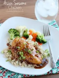 Crockpot Asian Sesame Chicken