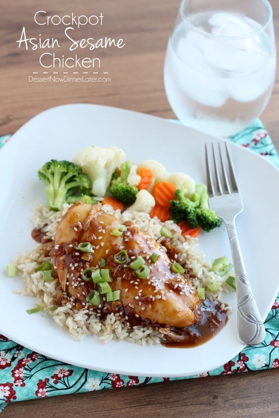 Crockpot Asian Sesame Chicken