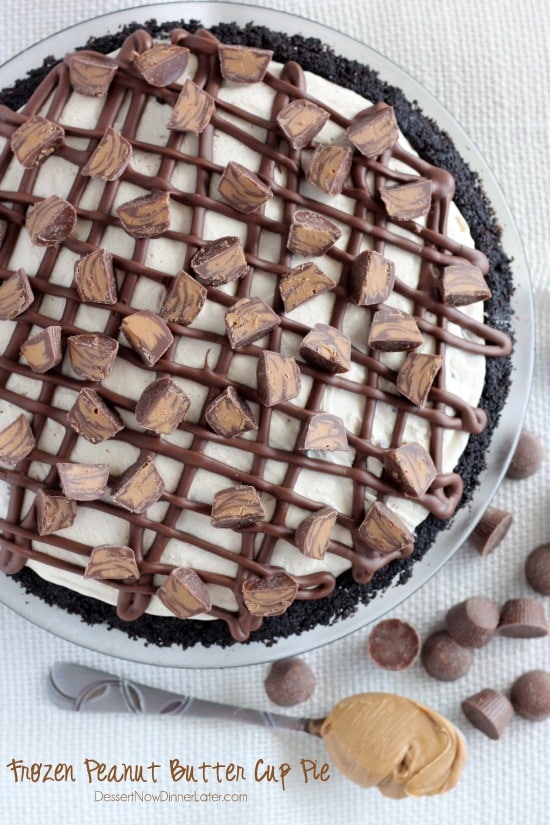 Frozen Peanut Butter Cup Pie