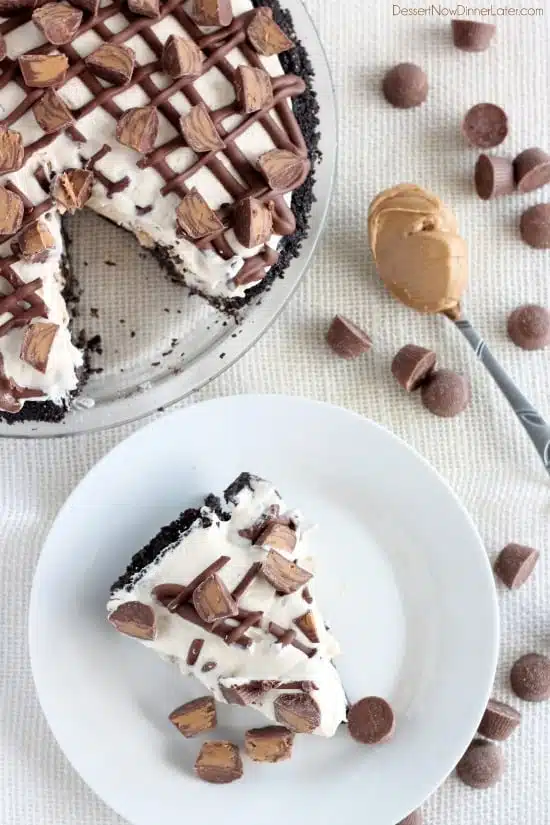  Frozen Peanut Butter Cup Pie