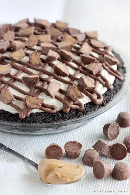  Frozen Peanut Butter Cup Pie