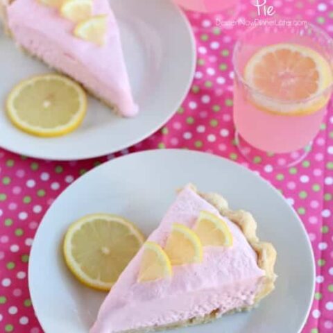 Frozen Pink Lemonade Pie