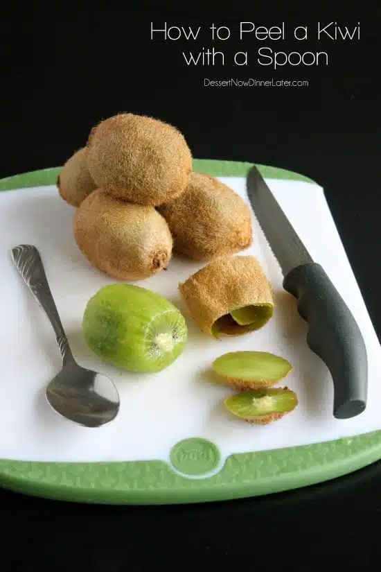  How to Peel a Kiwi with a Spoon