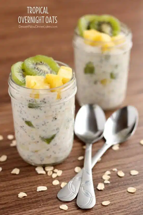  Tropical Overnight Oats