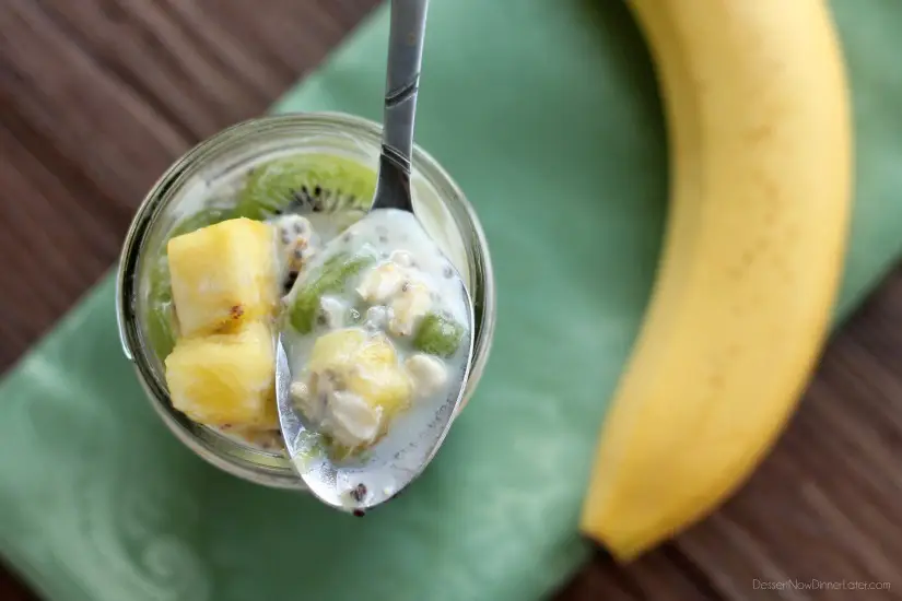  Tropical Overnight Oats