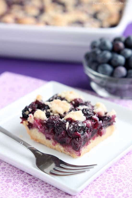 Blueberry Crumb Bars