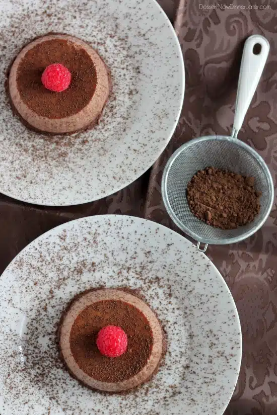 Chocolate Panna Cotta