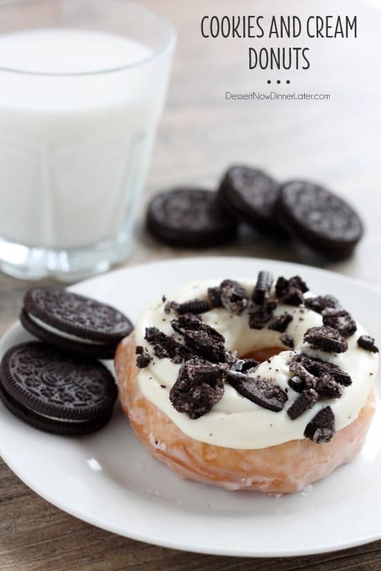 Cookies and Cream Donuts