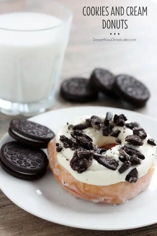 Cookies and Cream Donuts