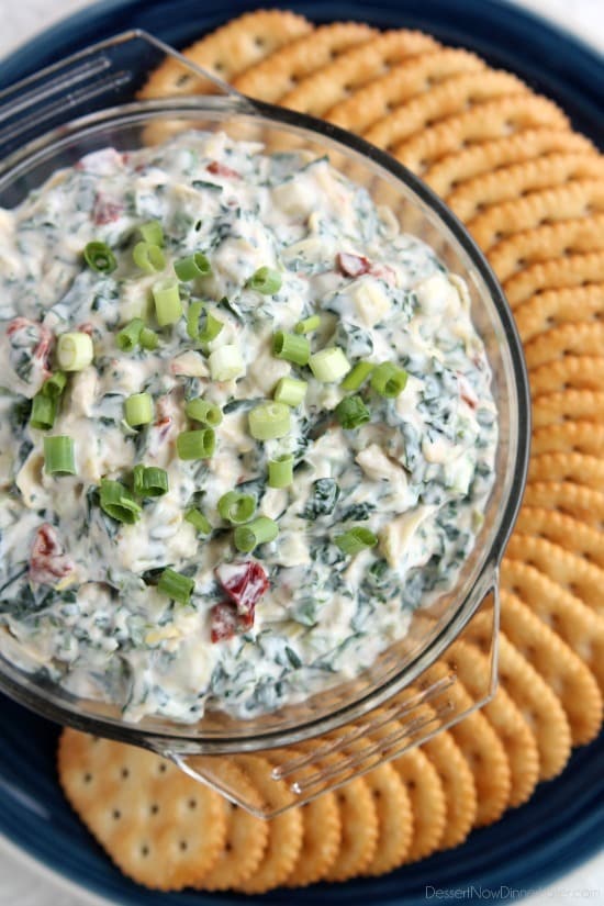 MIRACLE WHIP Creamy Spinach & Artichoke Dip