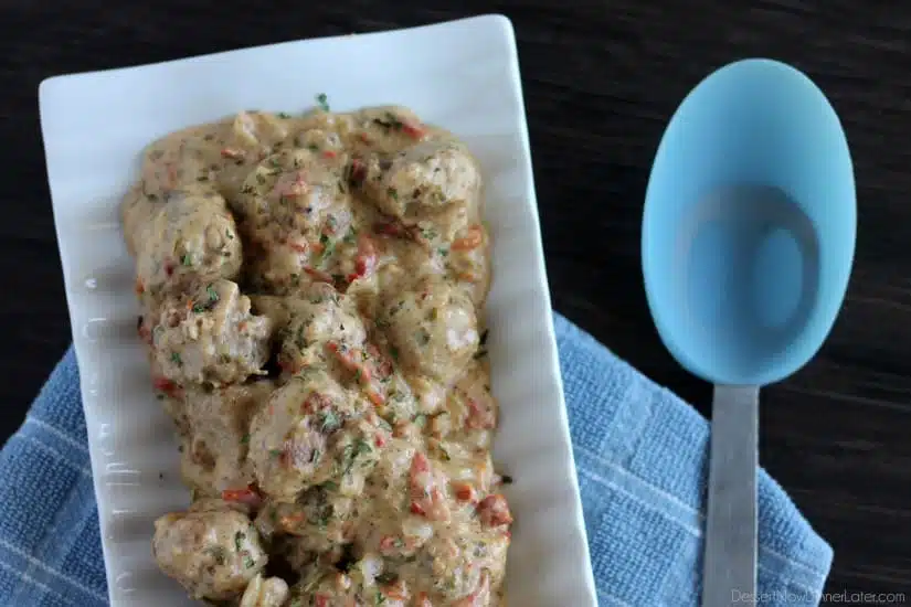 Turkey Meatballs with Sundried Tomato Sauce