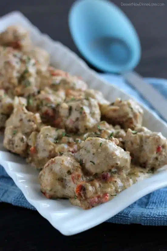 Turkey Meatballs with Sundried Tomato Sauce