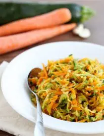 Zucchini and Carrot Hash