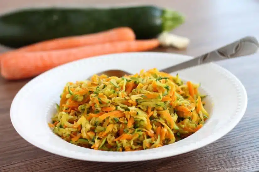  Zucchini and Carrot Hash