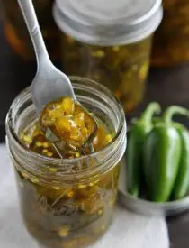 Candied Jalapeños from DessertNowDinnerLater.com