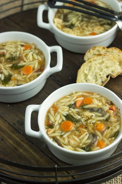 Spinach-Chicken-Orzo-Soup