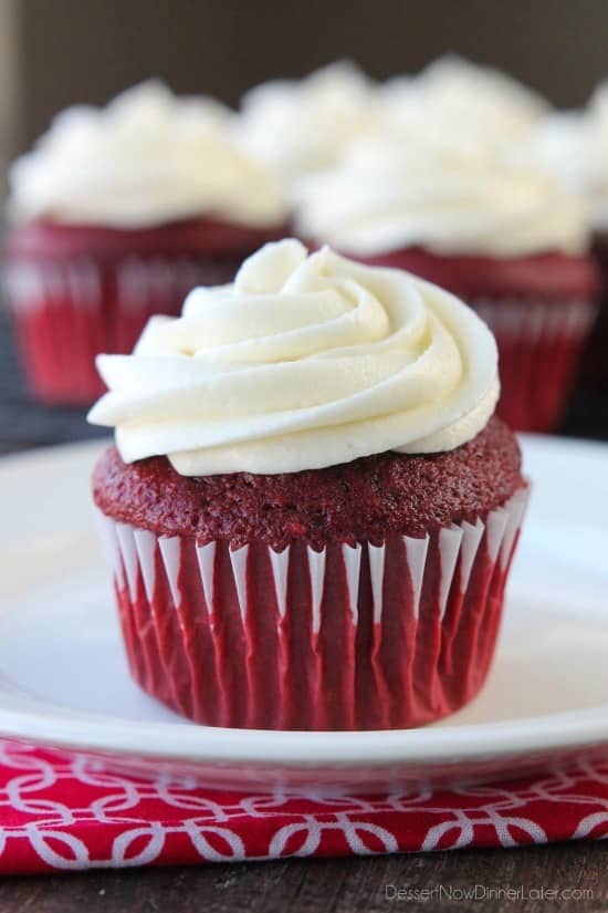 The BEST Cream Cheese Frosting - thick, sturdy, and pipeable, plus not overly sweet!