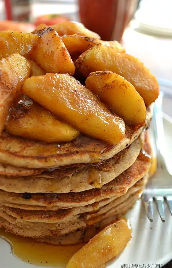 Apple Pie Ricotta Pancakes5