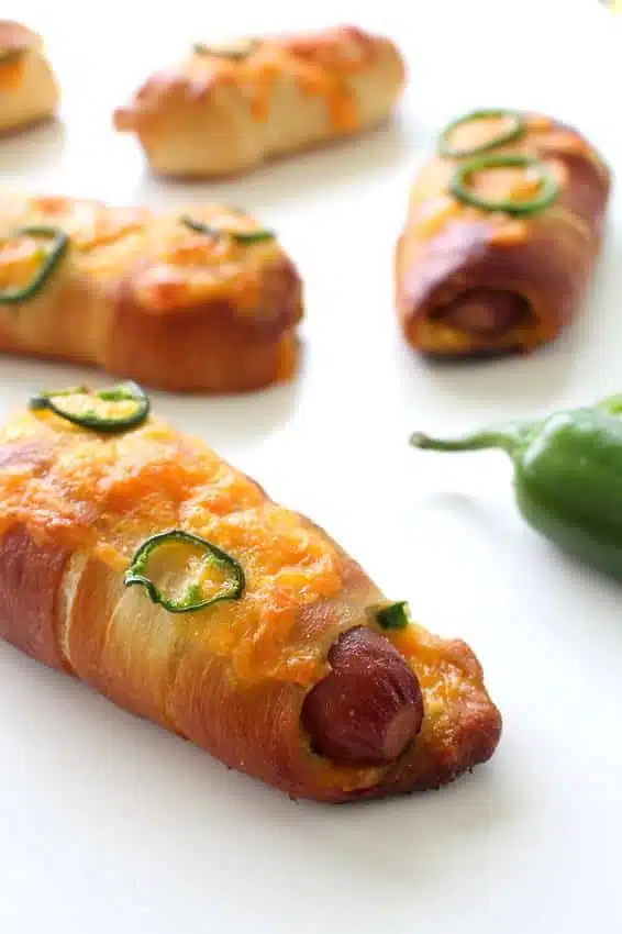 Jalapeno Popper Pretzel Dogs