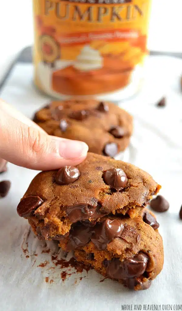 Pumpkin Chocolate Chip Cookies2