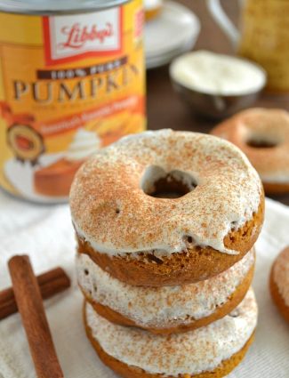 Pumpkin Cheesecake Donuts