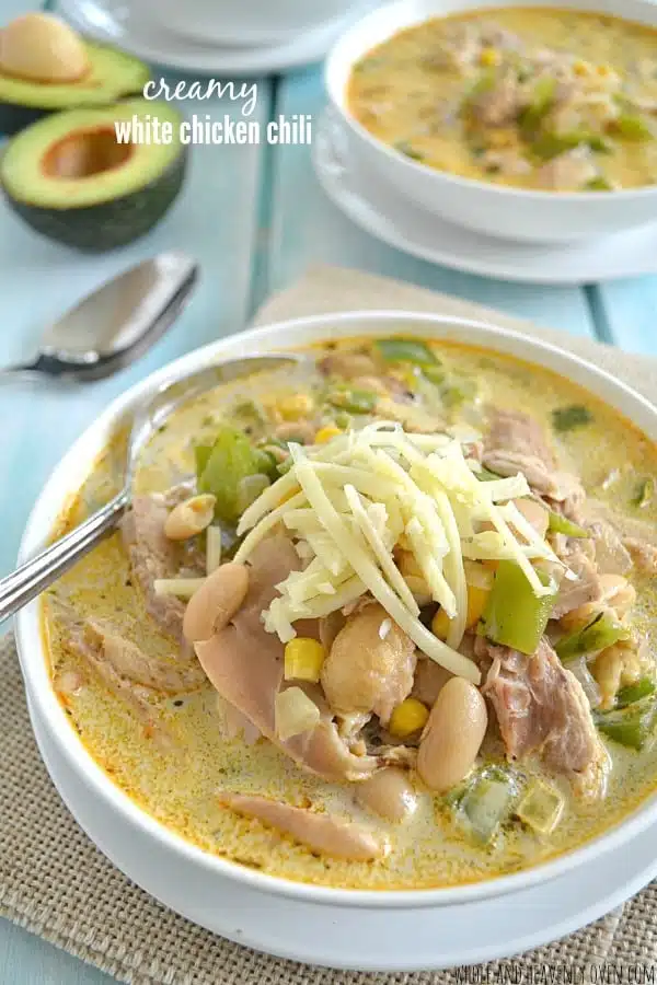 Creamy White Chicken Chili9