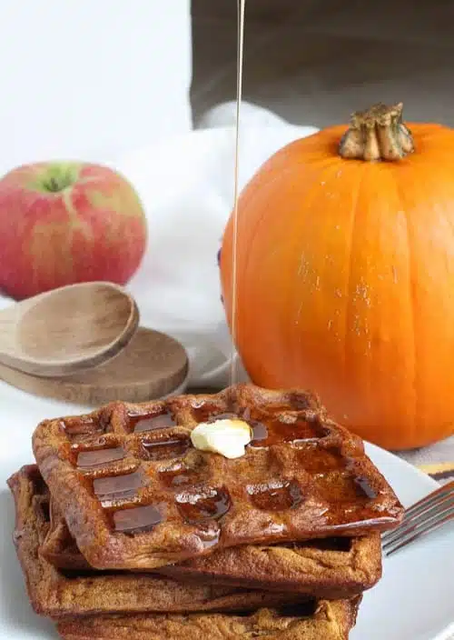 Pumpkin Buttermilk Waffles