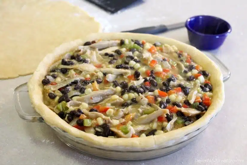 Southwestern Turkey Pot Pie