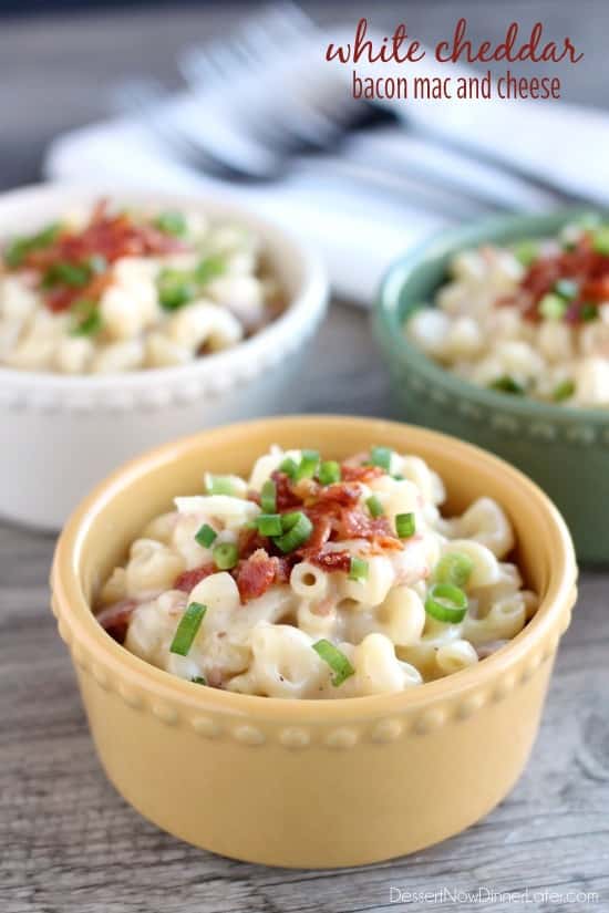 extra sharp white cheddar mac and cheese