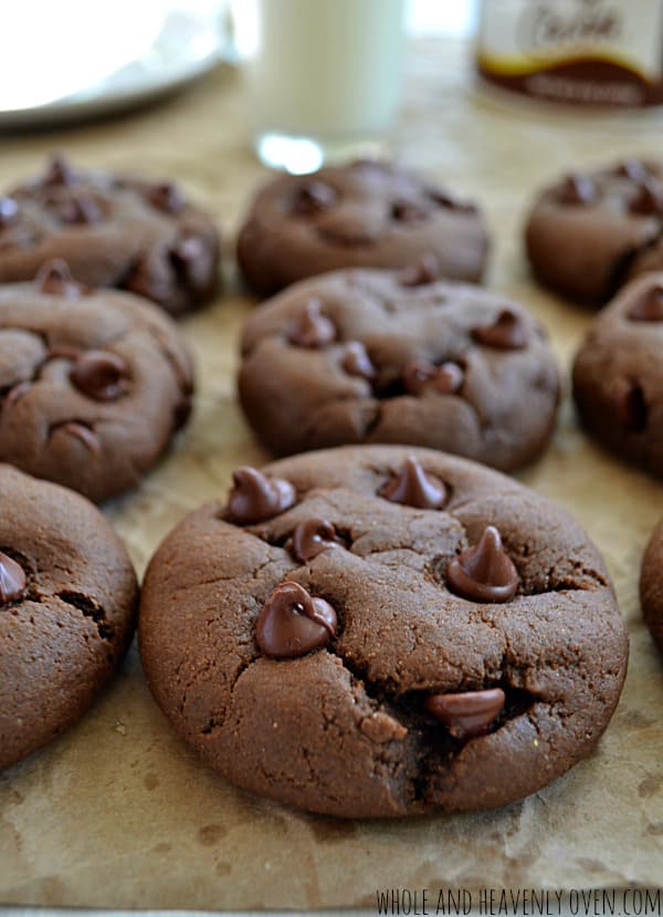 Bakery-Style Double Chocolate Cookies