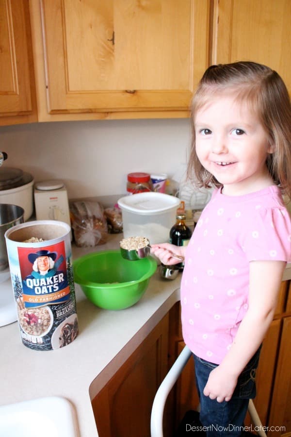 Gingersnap Oatmeal Cookies with Old Fashioned Rolled Oats Dessert Now