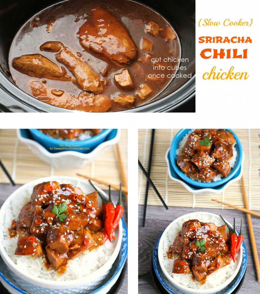 {Slow-Cooker} Sriracha Chili Chicken